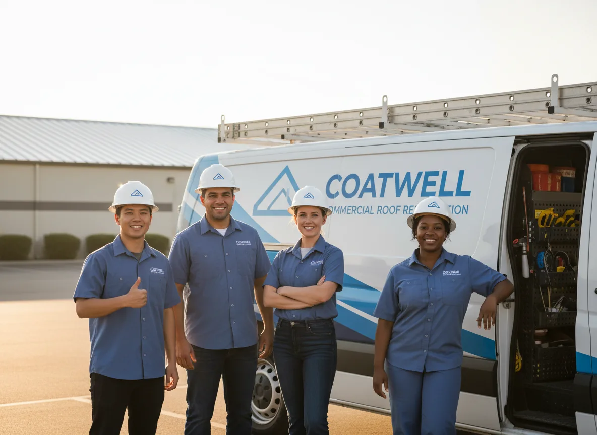 Commercial roof coating company in Brookshire, TX